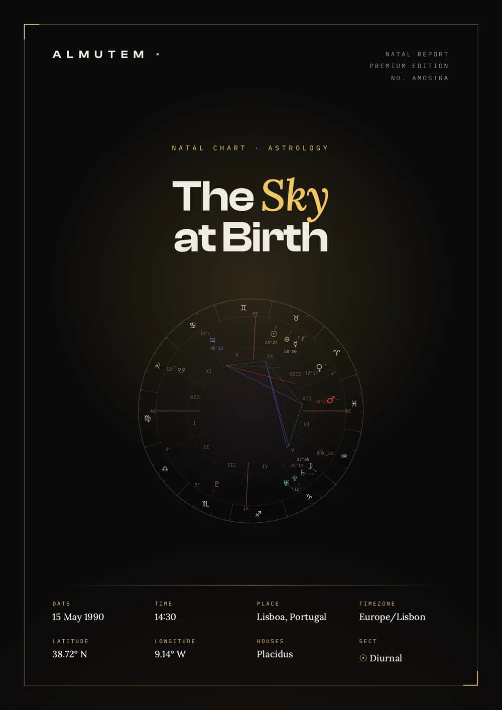 Cover of the Premium Natal Report